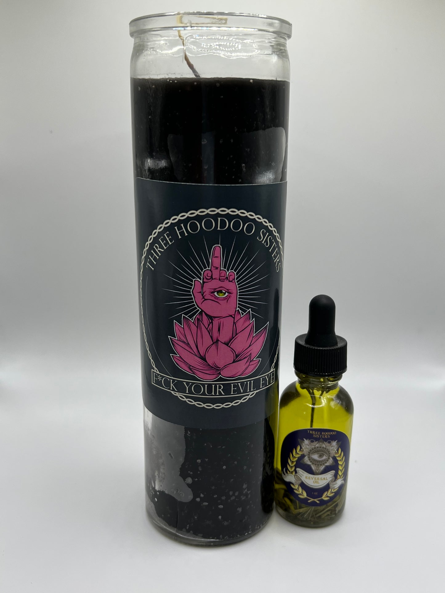 F*ck your evil eye candle