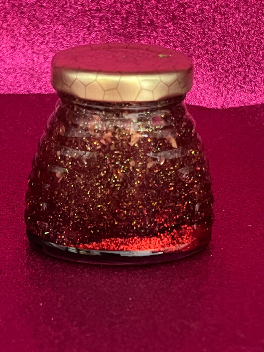 Love come to me honey jar