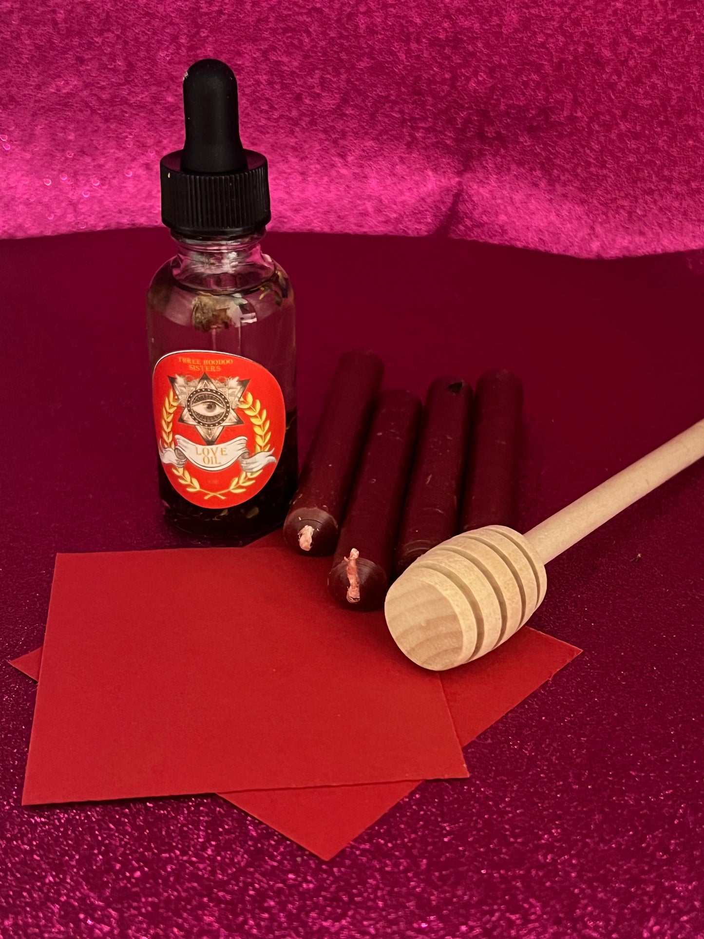 Love come to me honey jar