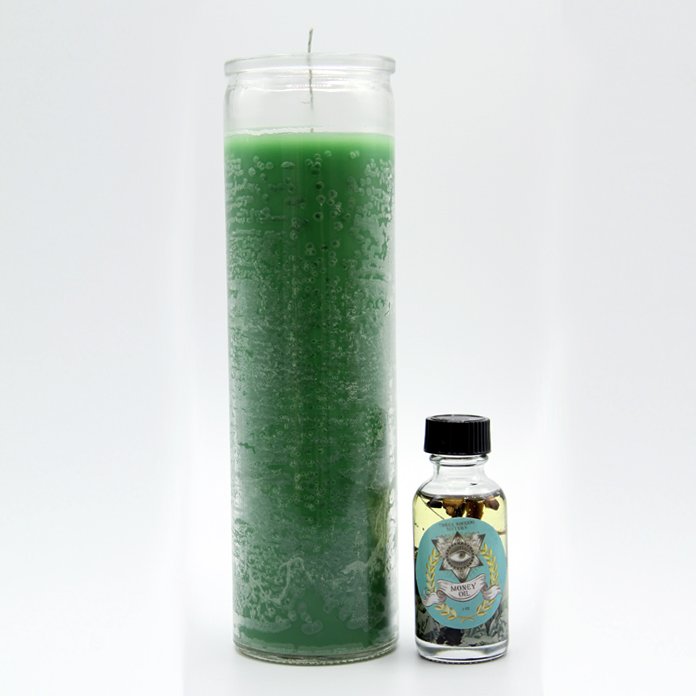 fast money blessing candle