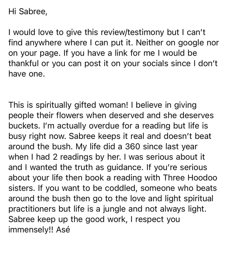 This is a spiritually gifted woman!