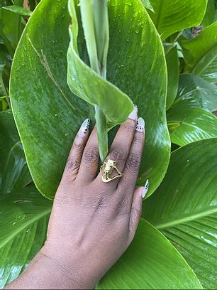 Queen of The Nile Ring | Adjustable Ring | Three Hoodoo Sisters