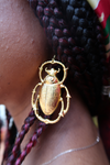 SCARAB EARRINGS