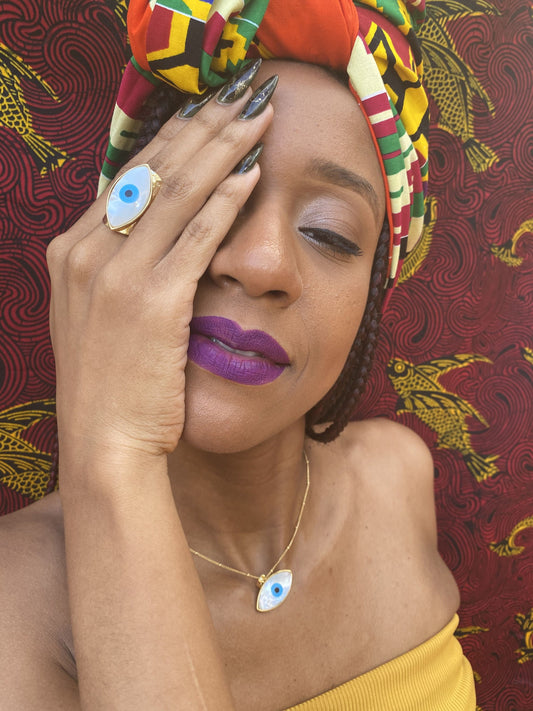 Evil Eye Ring | Women's Evil Eye Ring | Three Hoodoo Sisters