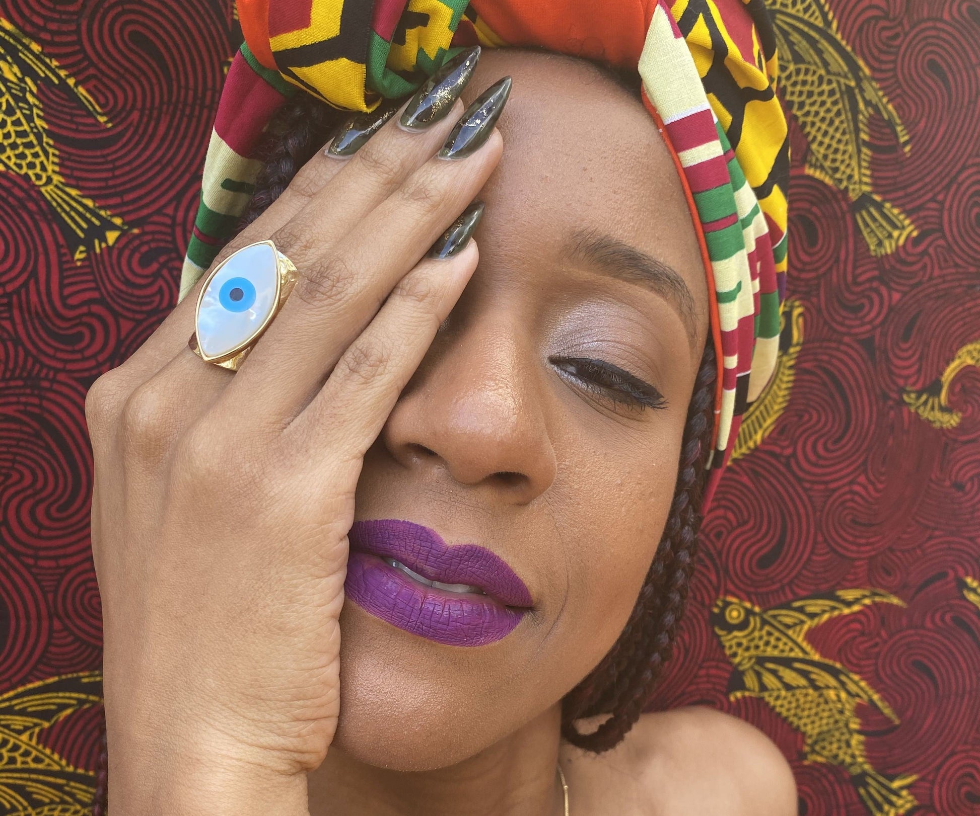 Evil Eye Ring | Women's Evil Eye Ring | Three Hoodoo Sisters